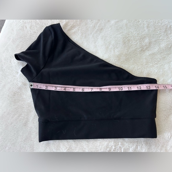 Bundle of 3 Victoria’s Secret Velvet Low Scoop Back Cropped top w/ Logo Waist - Picture 16 of 17